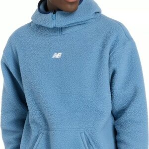 NEW BALANCE Men's All Day Sherpa - Heron Blue - MED (MT44584-HEB)